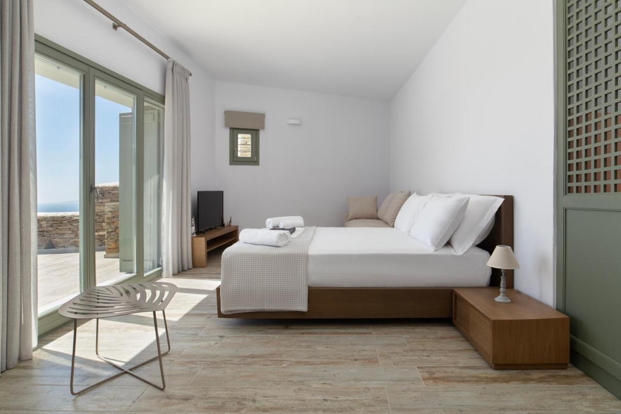 Acron Andros - Luxury Villa With Private Pool Korthio Exterior foto